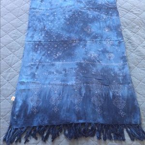 Boho tie dye sarong
